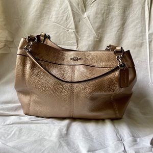 Champagne Coach Bag